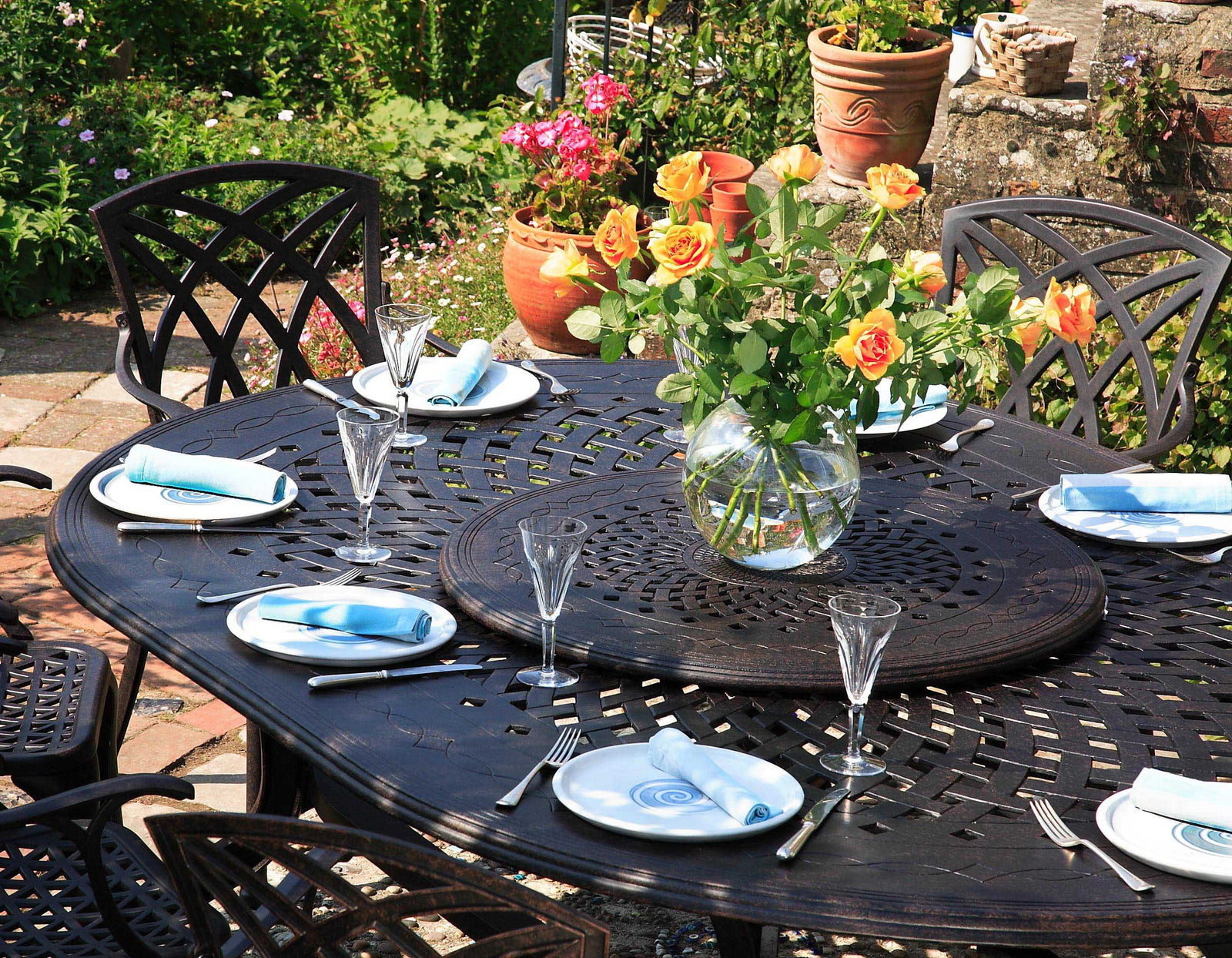 Table Gloria (ensemble 10 personnes)