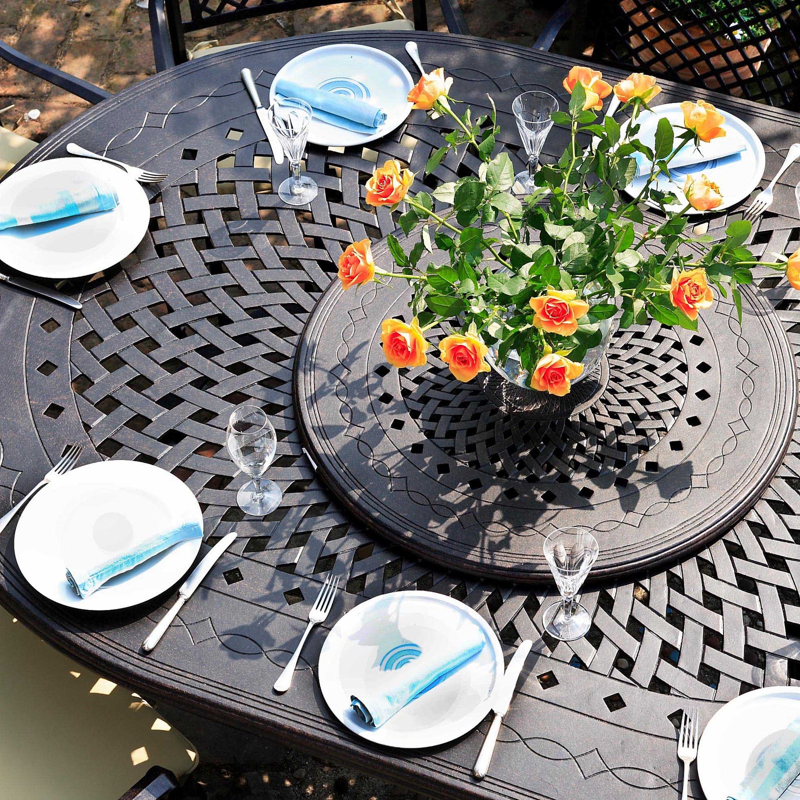 Table Gloria (ensemble 10 personnes)