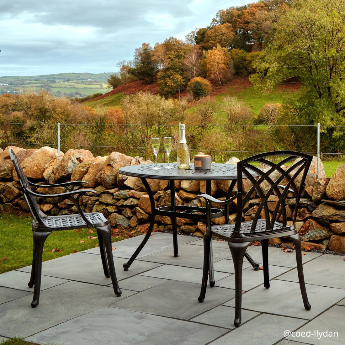 Table Daisie (ensemble 2 personnes)