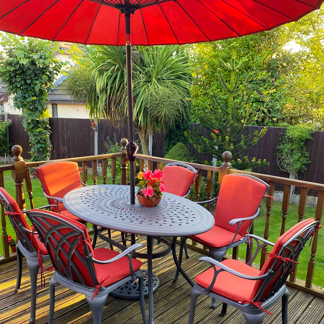 Table Emily (ensemble 6 personnes)