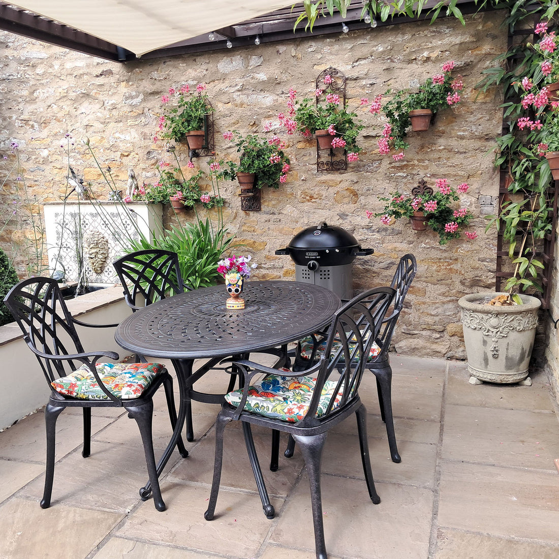 Table Emily (ensemble 4 personnes)