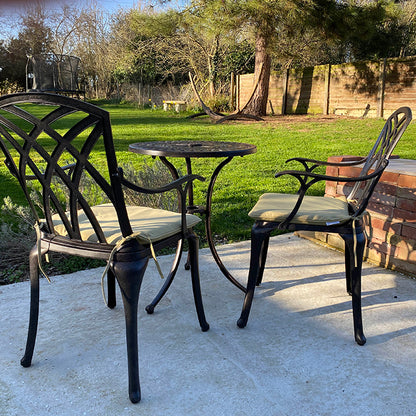 Table bistrot EVE (ensemble 2 personnes)