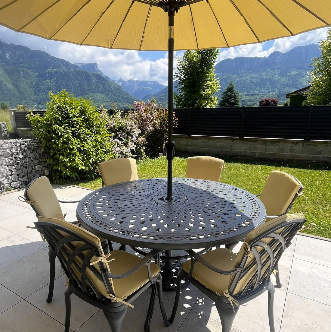 Table Frances (ensemble 6 personnes)