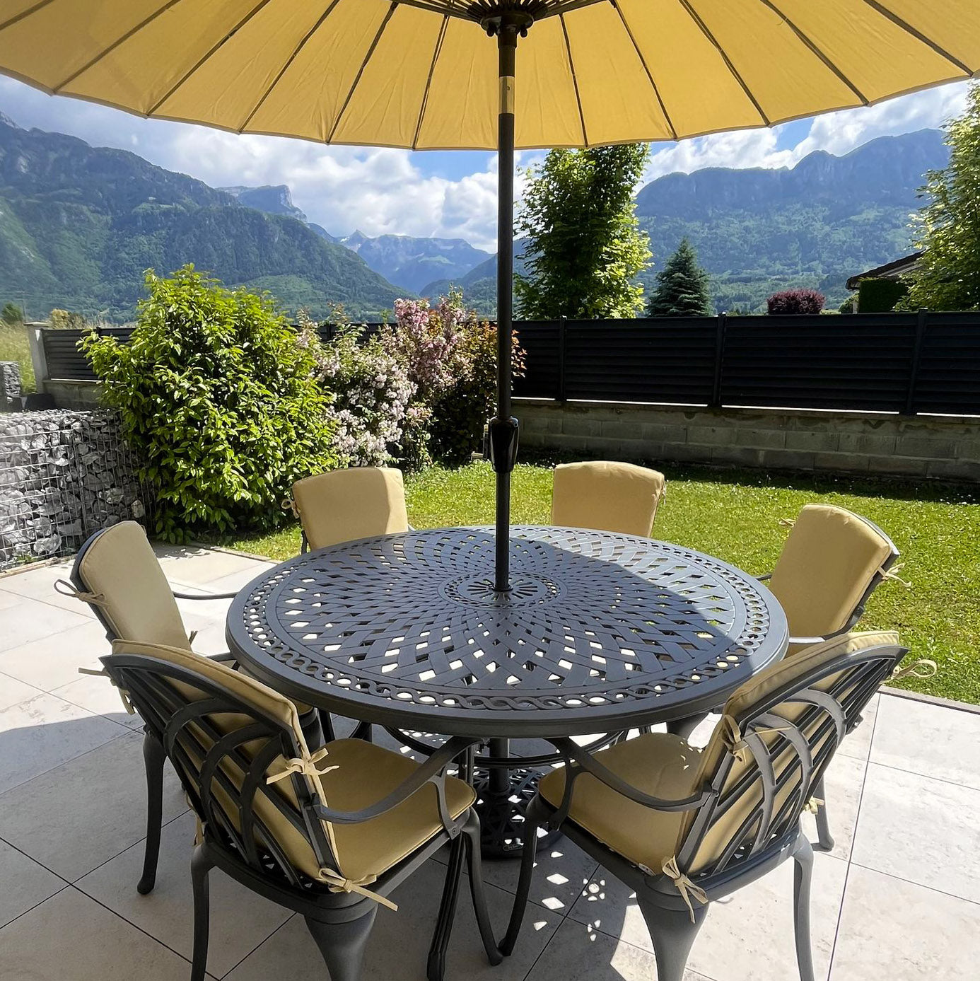 Table Frances (ensemble 6 personnes)
