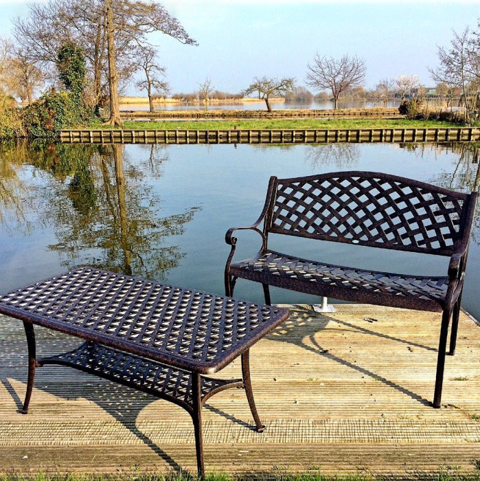 Table Claire - Bronze Ancien