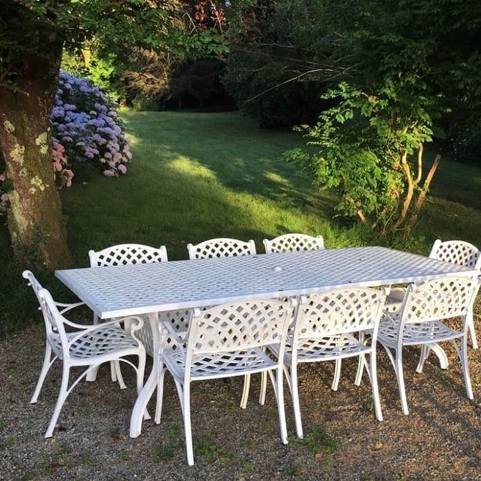 Table Madison 2.6m (ensemble 8 personnes)