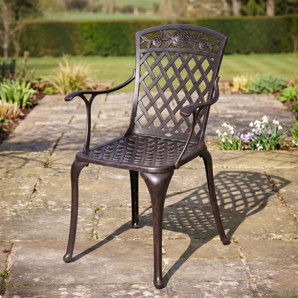 Chaise Rose - Bronze Ancien