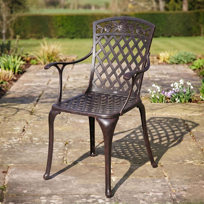 Chaise Rose - Bronze Ancien