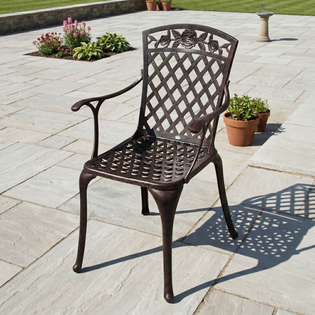 Chaise Rose - Bronze Ancien