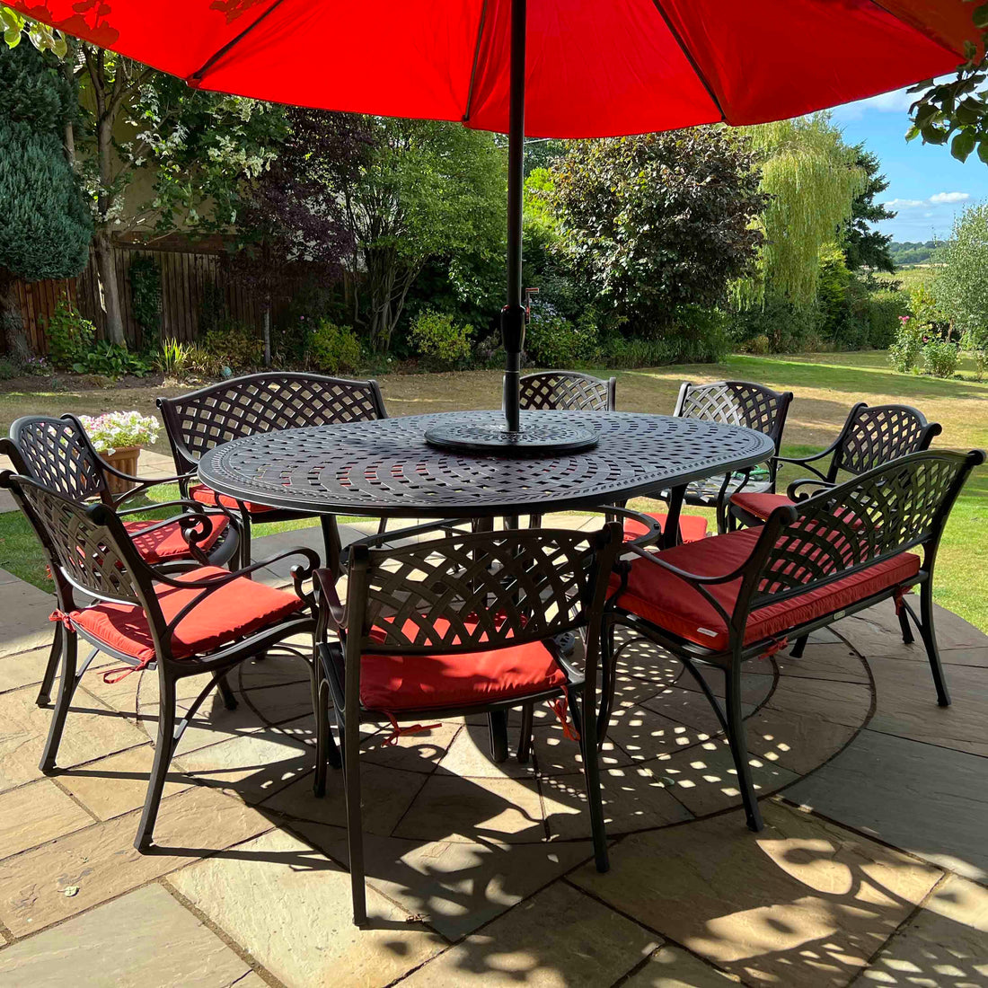 Table Rosemary (ensemble 10 personnes)