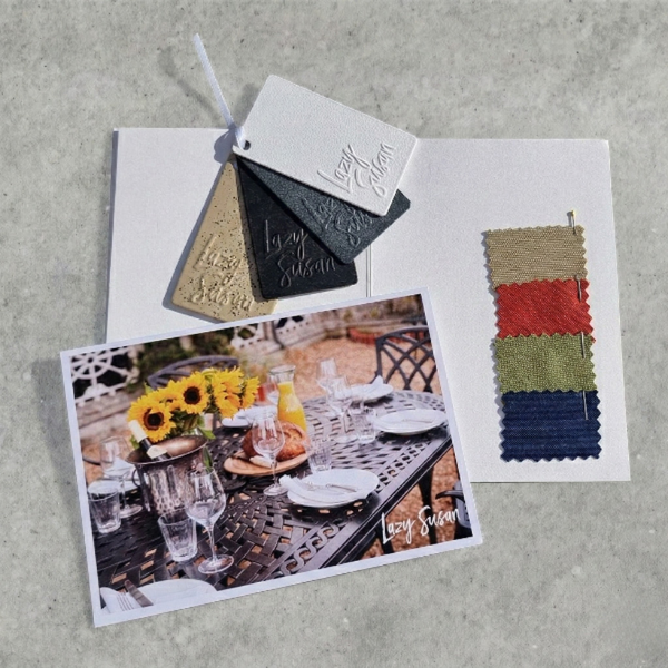 Échantillons | Finitions métalliques &amp; échantillons de tissus