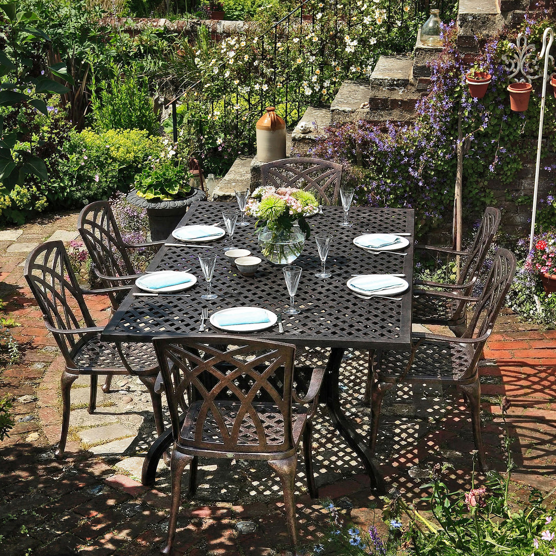 Table Sophia (ensemble 6 personnes)