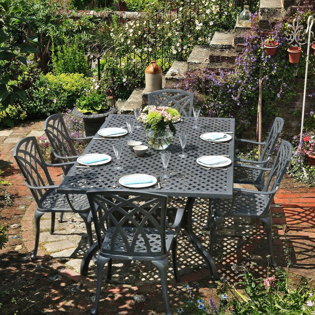 Table Sophia (ensemble 6 personnes)