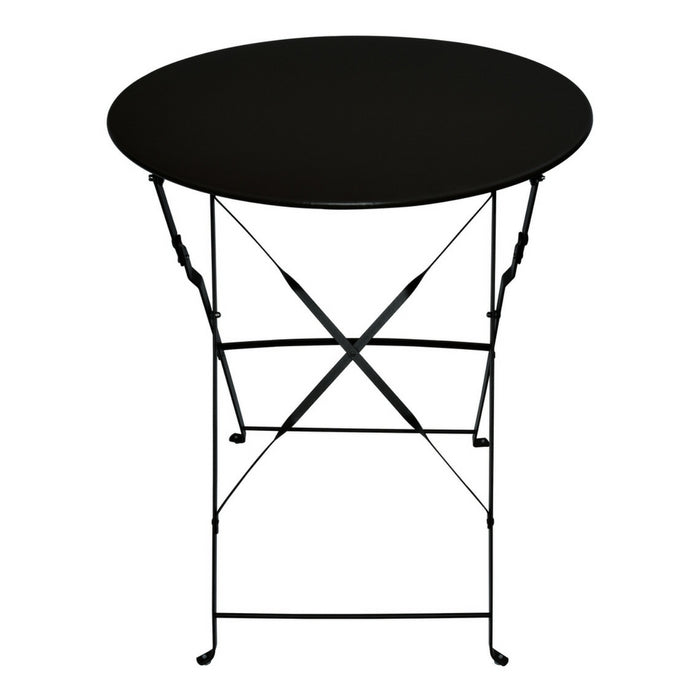Table de Bistrot Alessia - Noir