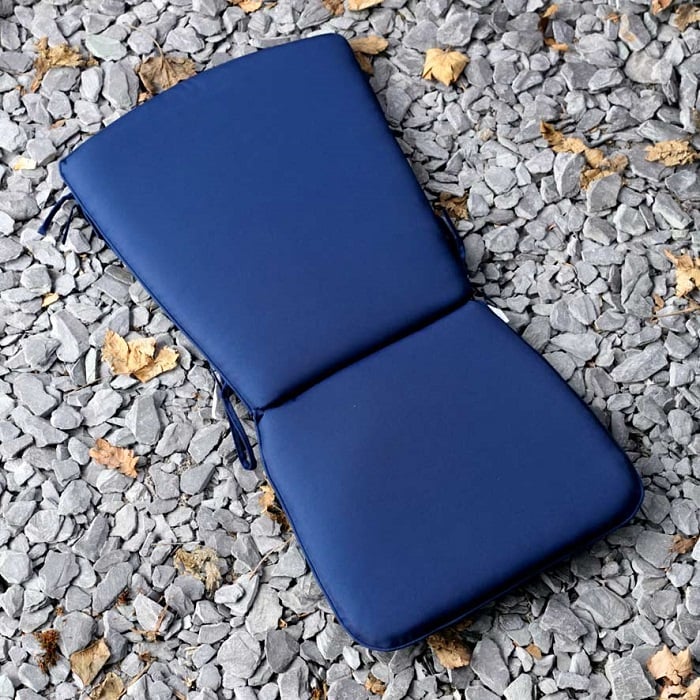 Coussin courbé - Bleu