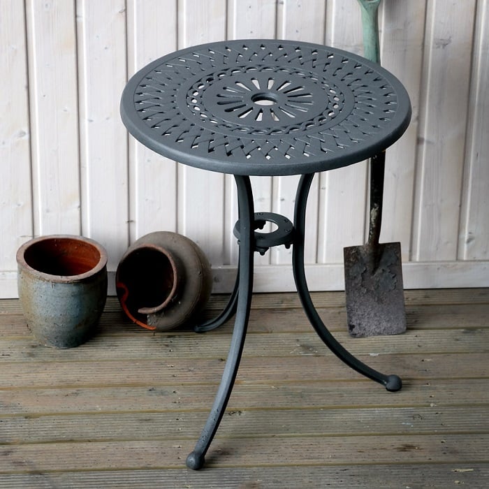 Table Bistrot Eve - Gris Ardoise