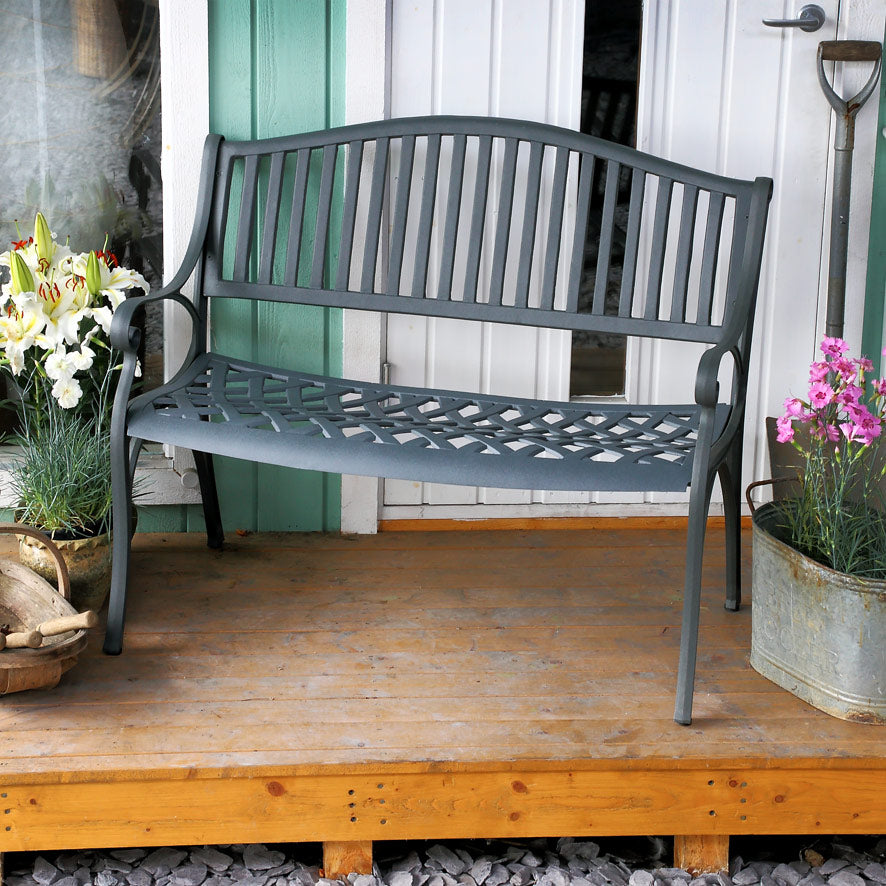 Banc Grace - Gris Ardoise