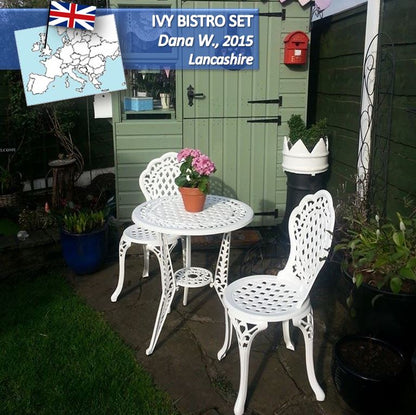 Ensemble bistrot IVY (Table et 2 chaises)