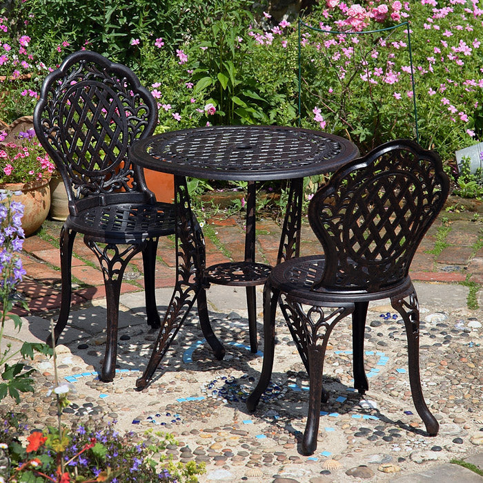 Ensemble bistrot IVY (Table et 2 chaises)
