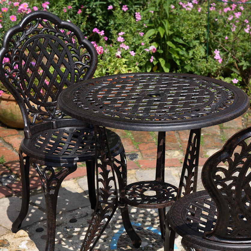 Chaise Bistrot Ivy - Bronze Ancien