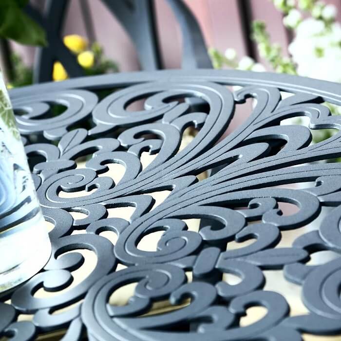 Table Jill - Gris Ardoise