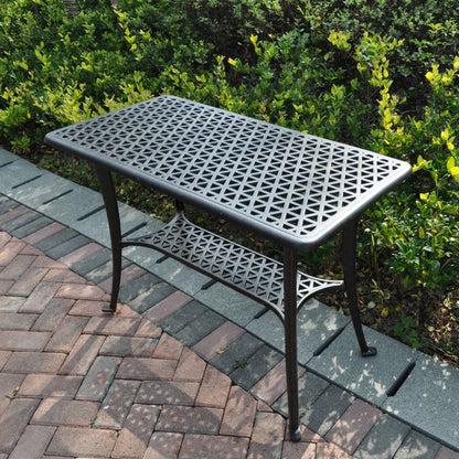 Table BBQ - Bronze Ancien