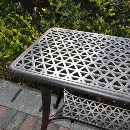 Table BBQ - Bronze Ancien