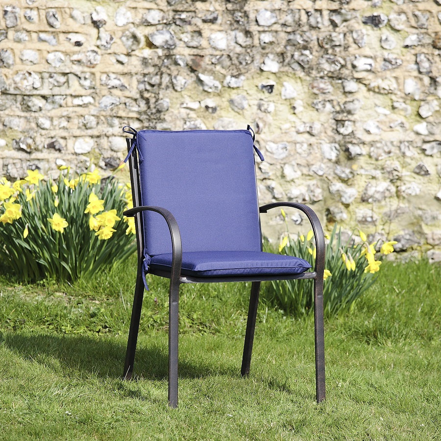 Coussin de banc Lattice - Bleu