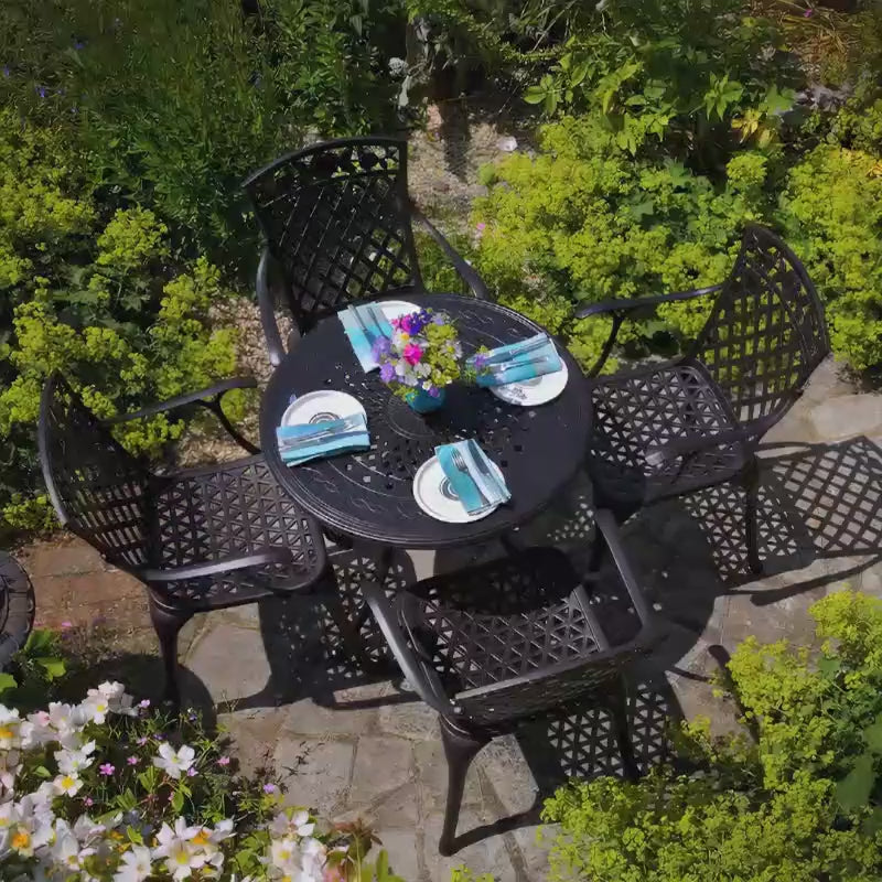 Table Anna (ensemble 4 personnes)