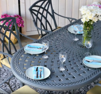 Table Catherine (ensemble 6 personnes)
