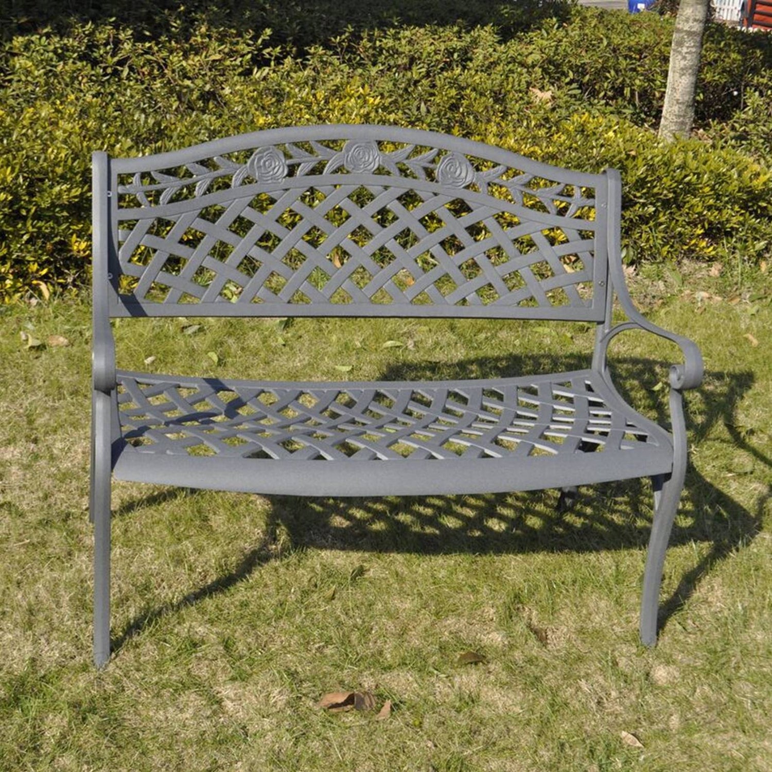 Banc Rose - Gris Ardoise