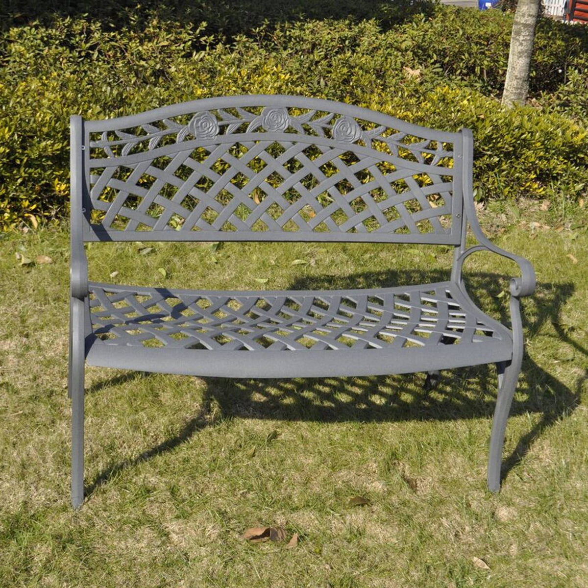 Banc Rose - Gris Ardoise