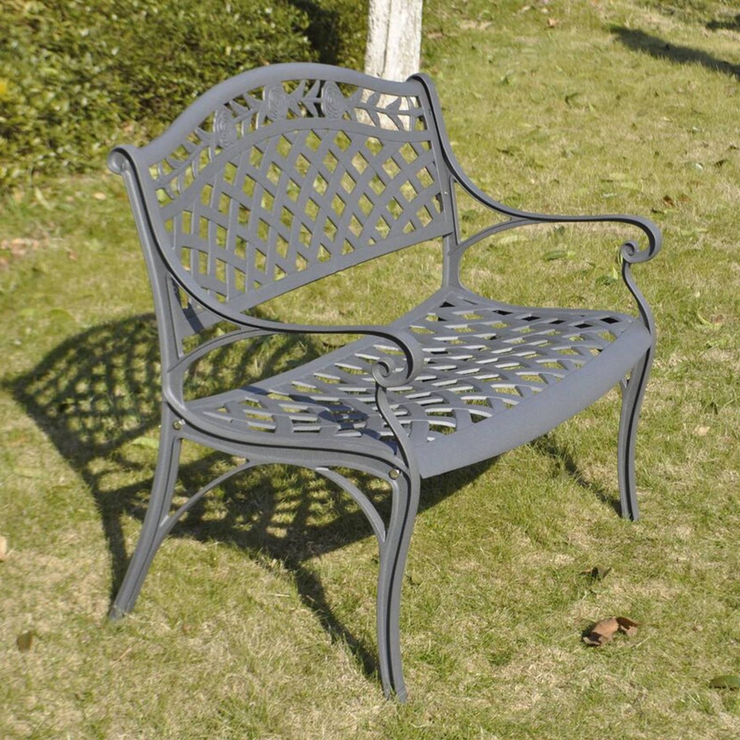 Banc Rose - Gris Ardoise