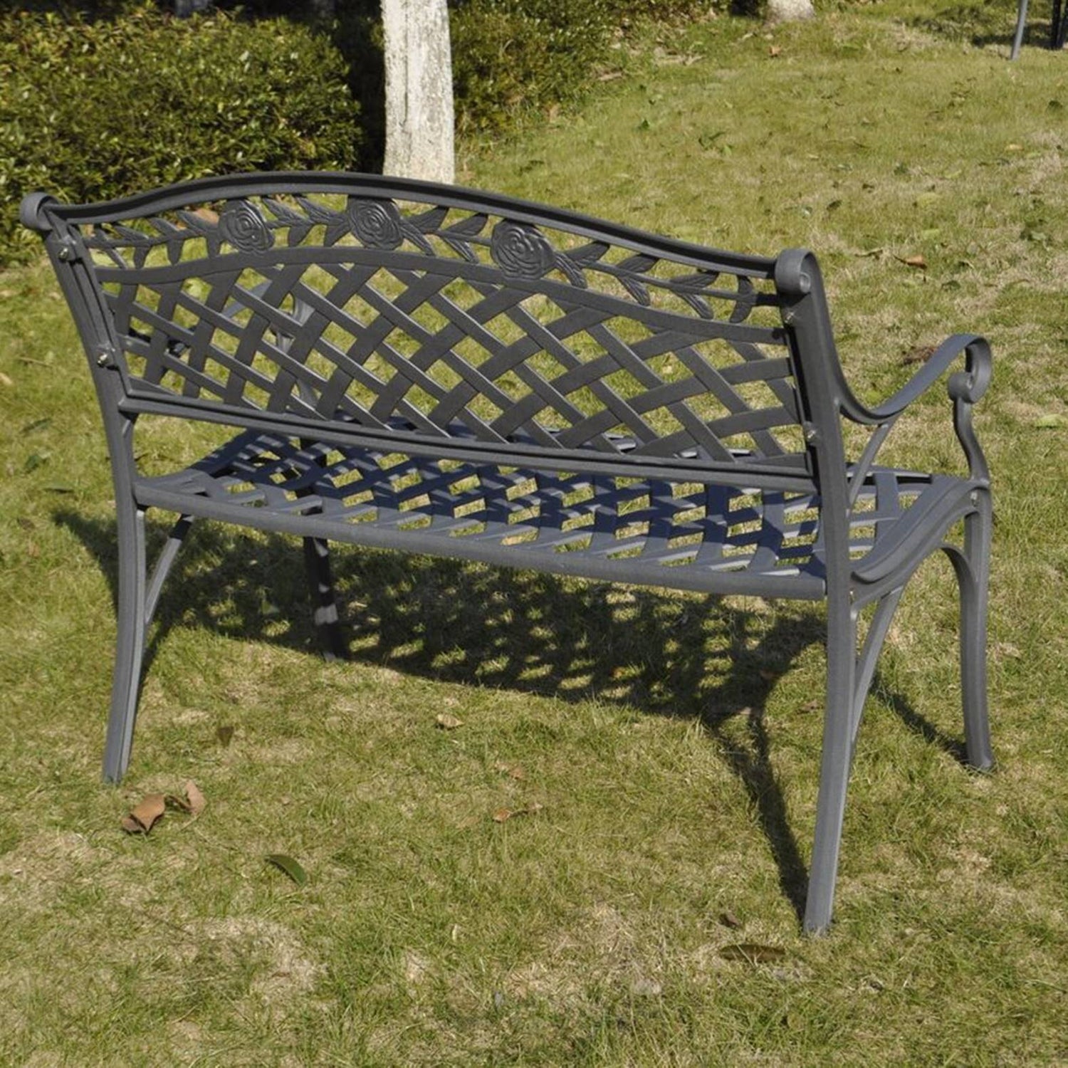 Banc Rose - Gris Ardoise