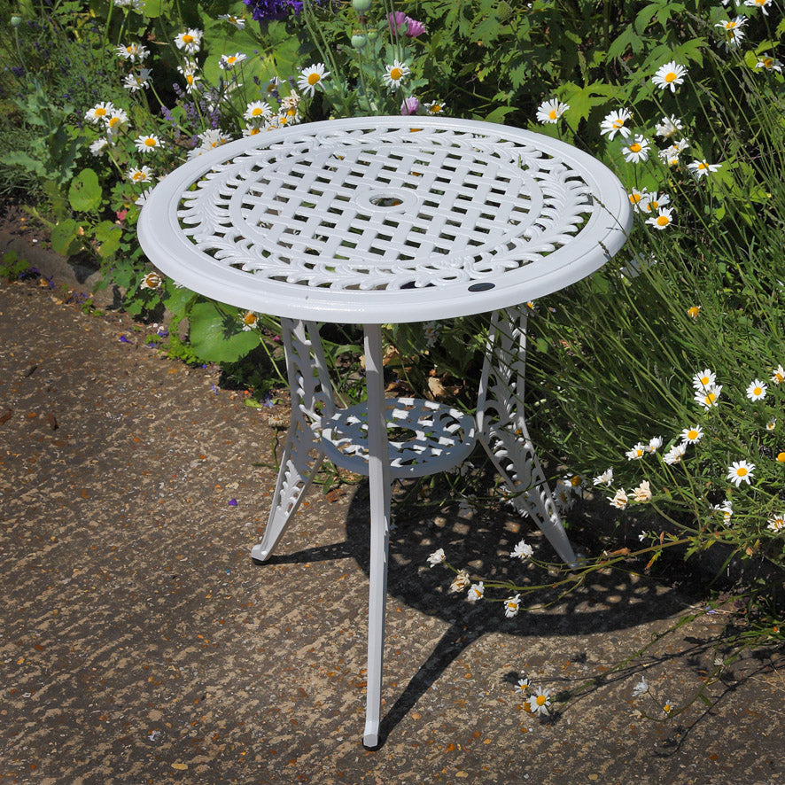 Table Bistrot Ivy - Blanc