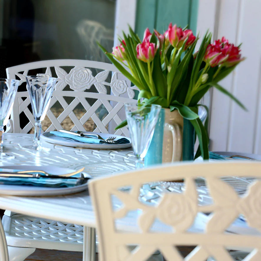 Table Charlotte (ensemble 6 personnes)