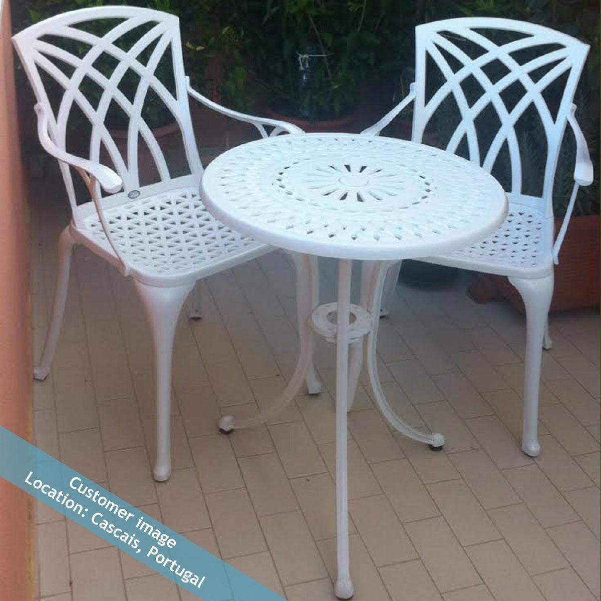 Table Bistrot Eve - Blanc