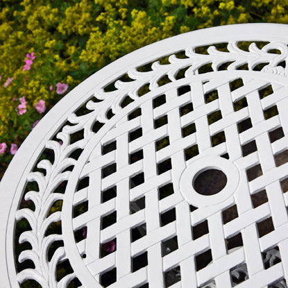 Table Bistrot Ivy - Blanc