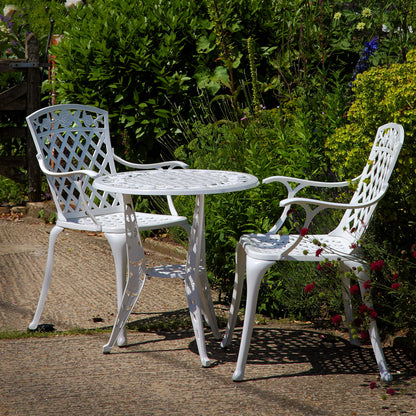 Table bistrot Rose (ensemble 2 personnes)