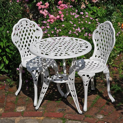Chaise Bistrot Rose - Bronze Ancien