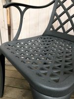 Aperçu: EMMA KD chaise de jardin - coloris ardoise