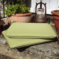 Coussin d'assise vert olive
