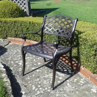Aperçu: Kate Aluminium Garden Chair 1