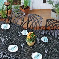 Aperçu: Extending garden table set 3